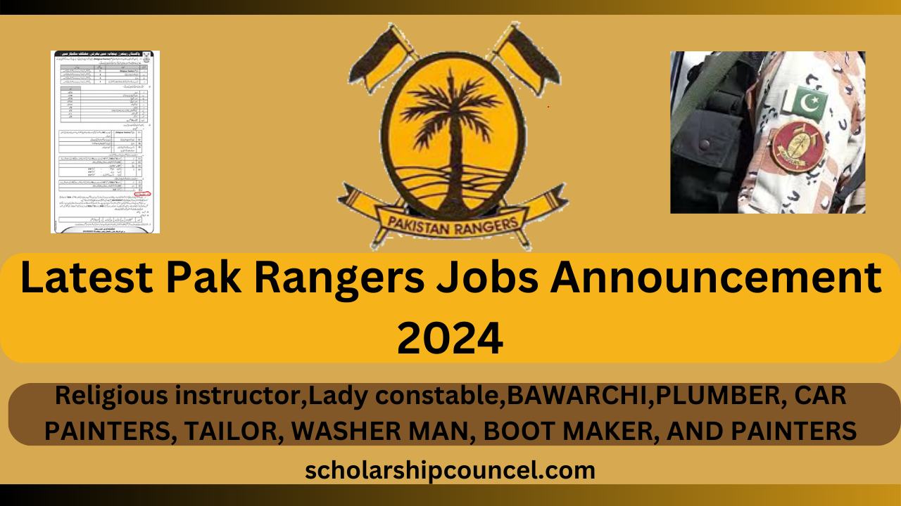 Latest Pak Rangers Jobs Announcement 2024