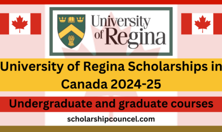 University of Regina Scholarships in Canada 2024-25