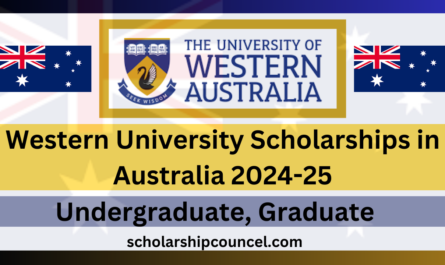 Western University Scholarships in Australia 2024-25